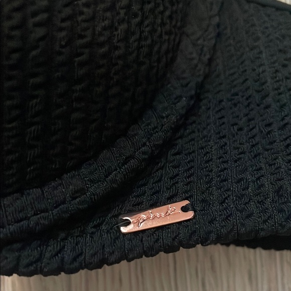 PINK Victoria's Secret Black Bikini Swimwear - Picture 2 of 9